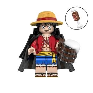 Monkey D Luffy Building Blocks Minifigure